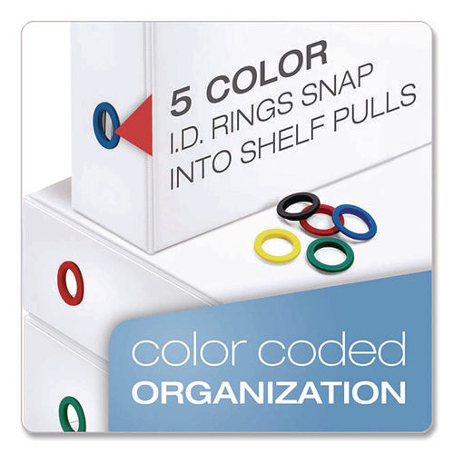 Image of Cardinal® Freestand Easy Open Locking Slant-D Ring Binder, 3 Rings, 2" Capacity, 11 X 8.5, White