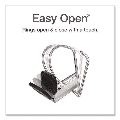 Image of Cardinal® Freestand Easy Open Locking Slant-D Ring Binder, 3 Rings, 3" Capacity, 11 X 8.5, White
