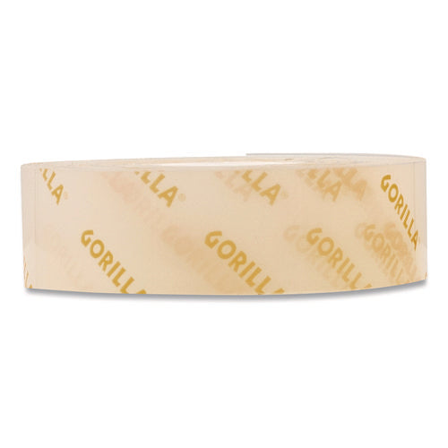 Image of Gorilla® Tough and Clear Double-Sided Mounting Tape, Permanent, Holds Up to 0.25 lb per Inch, 1" x 12.5 ft, Clear
