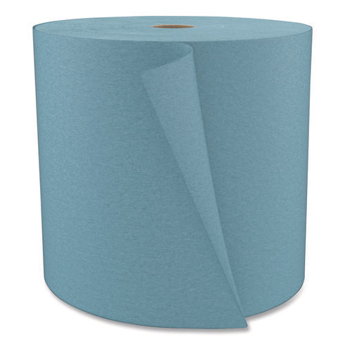 Image of Cascades PRO Tuff-Job Spunlace Towels, Blue, Jumbo Roll, 12 X 13, 955/roll