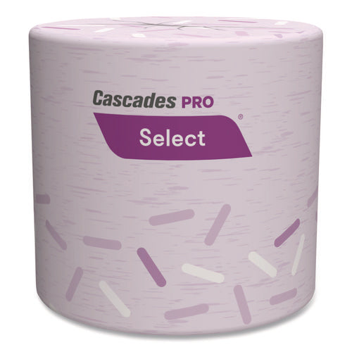Image of Cascades PRO Select Standard Bath Tissue, 2-Ply, White, 4 X 3.19, 500/roll, 96/carton