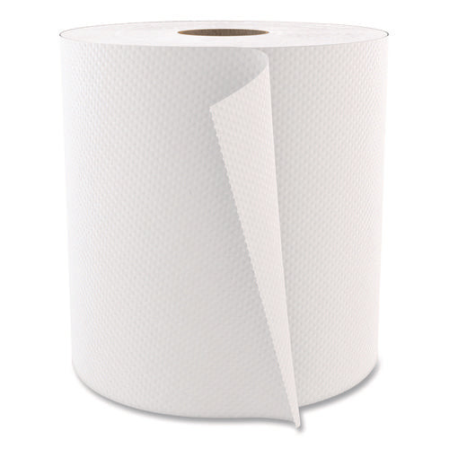 Image of Cascades PRO Select Roll Paper Towels, 1-Ply, 7.9" x 800 ft, White, 6 Rolls/Carton