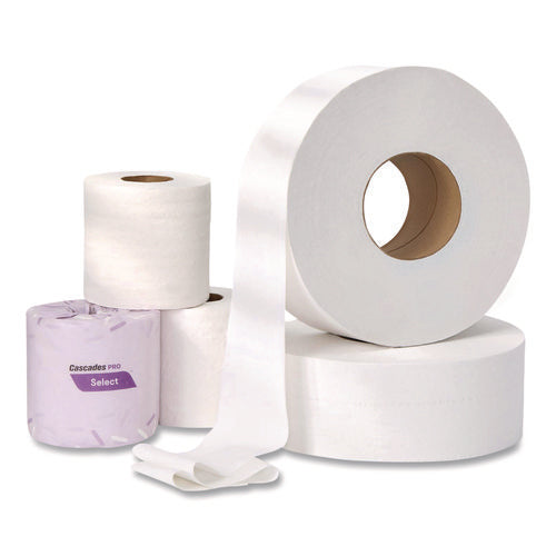 Image of Cascades PRO Select Standard Bath Tissue, 2-Ply, White, 4 X 3.19, 500/roll, 96/carton