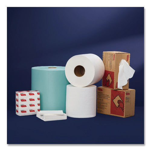 Image of Cascades PRO Tuff-Job Spunlace Towels, Blue, Jumbo Roll, 12 X 13, 955/roll