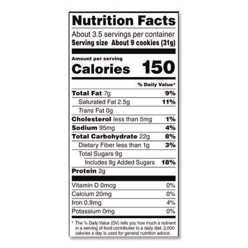 Image of Grandma's® Mini Vanilla Creme Sandwich Cookies, 2.12 oz Packet, 60/Carton