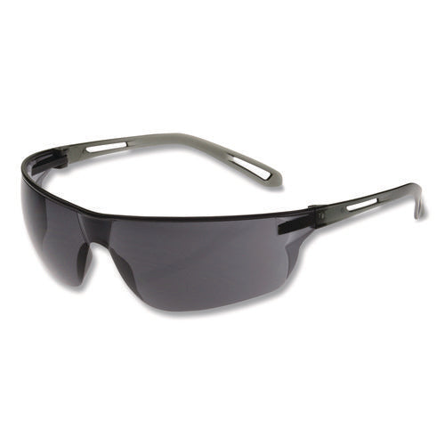 Image of Bouton® Zenon Z-Lyte Safety Glasses, Gray Frame, Gray Lens