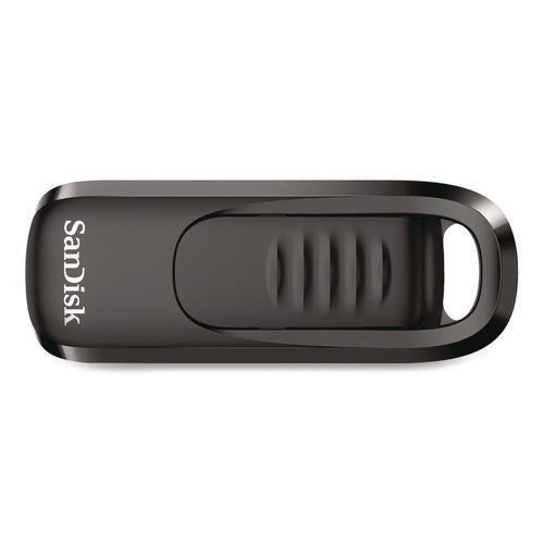 Image of SanDisk® Ultra Slider USB 3.2 Type C Flash Drive, 256 GB, Black