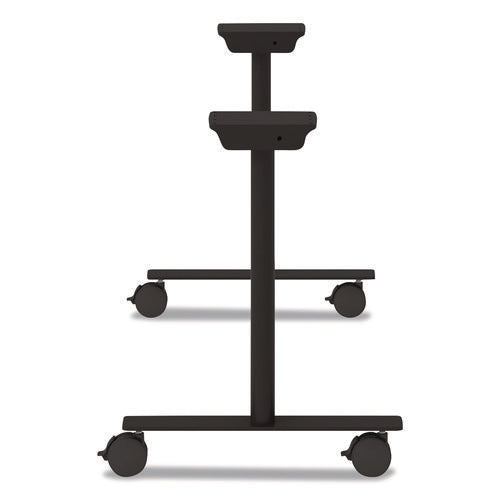 Image of Alera® Alera Seville Training Table Base, 23w x 3d x 28h, Black