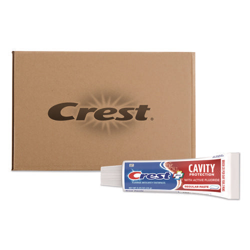 Image of Crest® Cavity Protection Toothpaste, Personal Size, 0.85 oz Tube, 240/Carton
