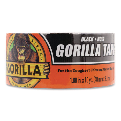 Image of Gorilla® Gorilla Tape, 3" Core, 1.88" x 10 yds, Black