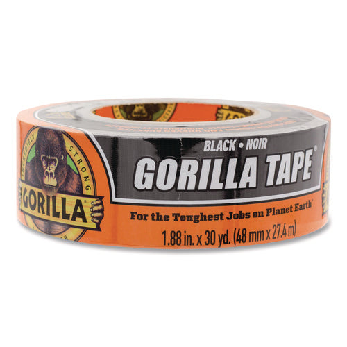 Image of Gorilla® Gorilla Tape, 3" Core, 1.88" X 30 Yds, Black