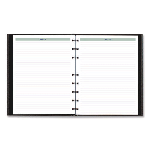 Image of Blueline® Plan and Link Weekly Appointment Planner, 11" x 9.06", Black Cover, 12-Month (Jan to Dec): 2025