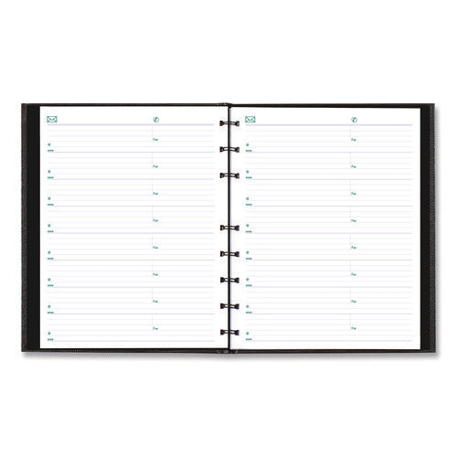 Image of Blueline® Plan and Link Weekly Appointment Planner, 9.25" x 7.25", Black Cover, 12-Month (Jan to Dec): 2025