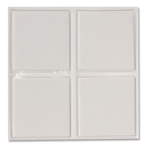 Image of Gorilla® Tough and Clear Double-Sided Mounting Tape Squares, Holds Up to 0.58 lb per Pair (Up to 7 lb per 24), 1" x 1", Clear, 24/Pack