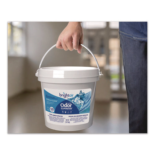 Image of BRIGHT Air® Super Odor Eliminator Gel for Large Spaces, Cool and Clean, 64 oz Tub