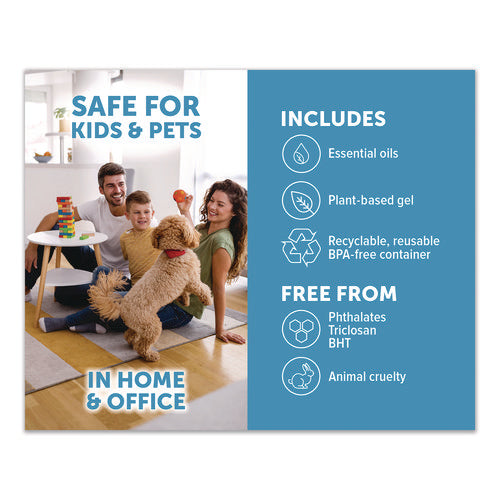 Image of BRIGHT Air® Super Odor Eliminator Gel for Large Spaces, Cool and Clean, 64 oz Tub