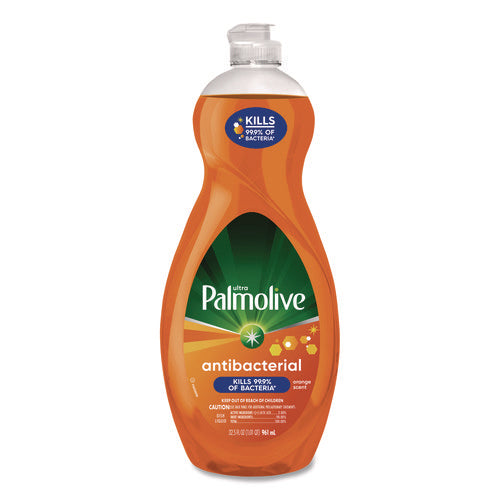 Image of Palmolive® Ultra Antibacterial Dishwashing Liquid, Orange Scent. 32,5 oz Bottle