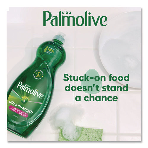 Image of Ultra Palmolive® Dishwashing Liquid, Ultra Strength, Original Scent, 32.5 oz Bottle
