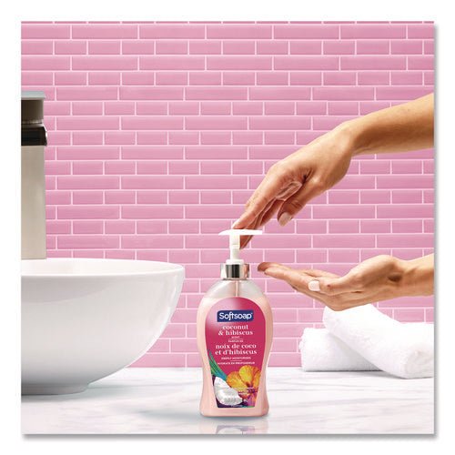 Image of Softsoap® Liquid Hand Soap Pumps, Coconut and Hibiscus, 11.25 oz