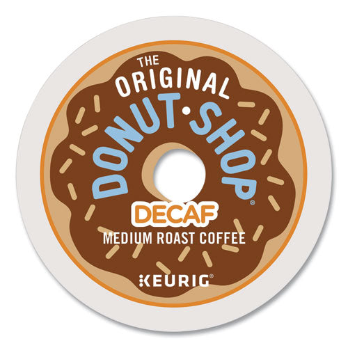 Image of The Original Donut Shop® Decaf Coffee K-Cups, 0.39 oz, 22/Box