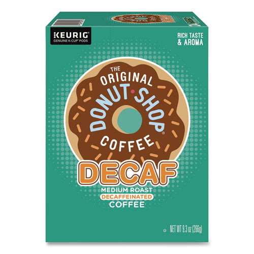 Image of The Original Donut Shop® Decaf Coffee K-Cups, 0.39 oz, 22/Box