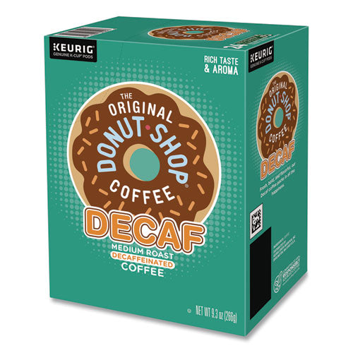 Image of The Original Donut Shop® Decaf Coffee K-Cups, 0.39 oz, 22/Box