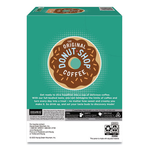 Image of The Original Donut Shop® Decaf Coffee K-Cups, 0.39 oz, 22/Box