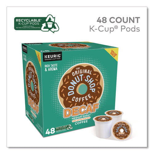 Image of The Original Donut Shop® Decaf Coffee K-Cup Pods, 48/Box