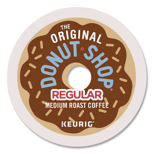 Image of The Original Donut Shop® Donut Shop Coffee K-Cups, Regular, 0.39 oz, 48/Box
