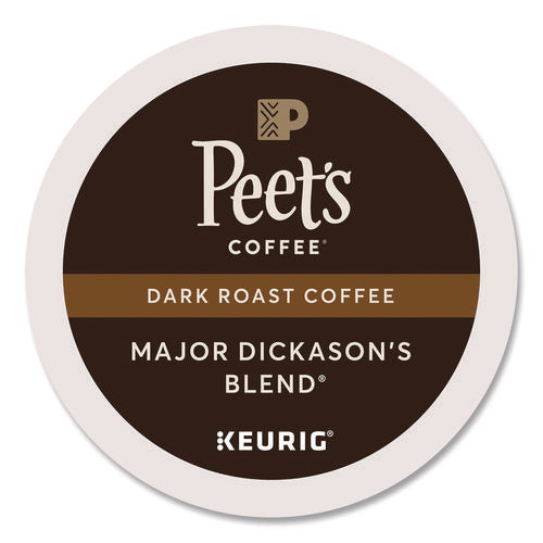 Image of Peet's Coffee & Tea® Major Dickason's Blend K-Cups, 0.44 oz, 88/Carton