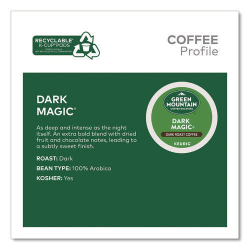 Image of Green Mountain Coffee® Dark Magic Extra Bold Coffee K-Cups, 0.4 oz, 48/Box