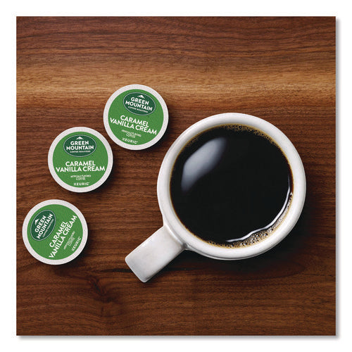 Image of Green Mountain Coffee® Caramel Vanilla Cream Coffee K-Cups, 0.33 oz, 48/Box