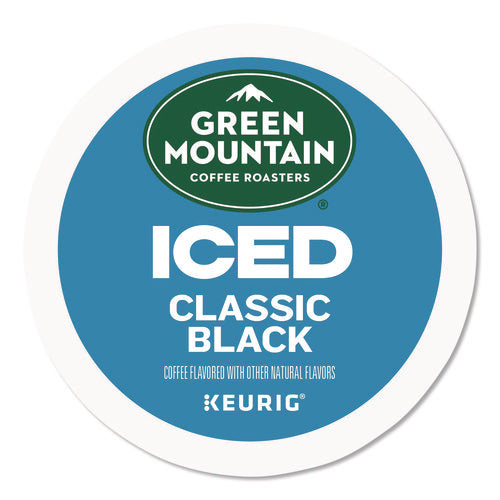 Image of Green Mountain Coffee® Classic Black Brew Over Ice Coffee K-Cups, 0.4 oz, 24/Box