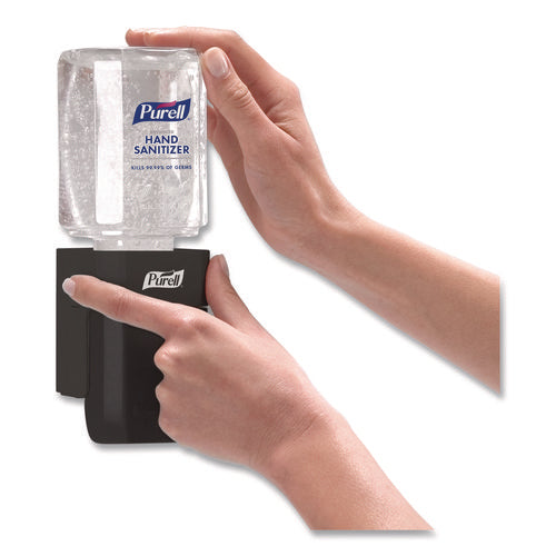 Image of PURELL® Es1 Hand Sanitizer Dispenser Starter Kit, 450 Ml, 3.12 X 5.88 X 5.81, Graphite, 6/carton