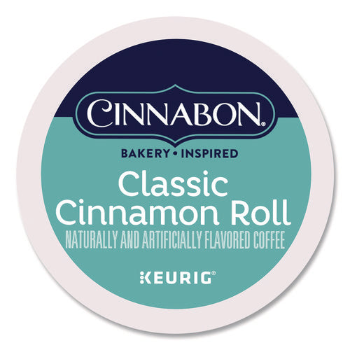 Image of Cinnabon® Classic Cinnamon Roll Coffee K-Cups, 0.33 oz, 48/Box