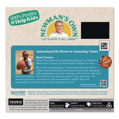 Image of Newman's Own® Organics Special Blend Coffee K-Cups, 48/Box