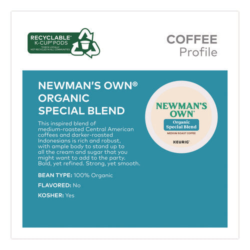 Image of Newman's Own® Organics Special Blend Coffee K-Cups, 48/Box