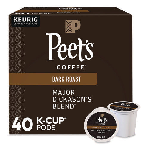Image of Peet's Coffee & Tea® Major Dickason's Blend K-Cups, 0.44 oz, 40/Box