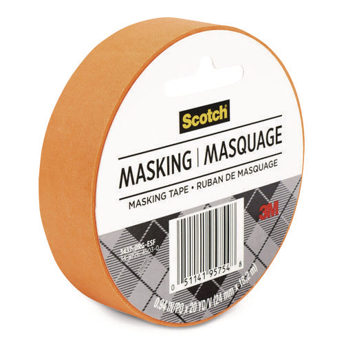 Image of Scotch® EXPRESSIONS MASKING TAPE, 3" CORE, 0.94" X 20 YDS, TANGERINE