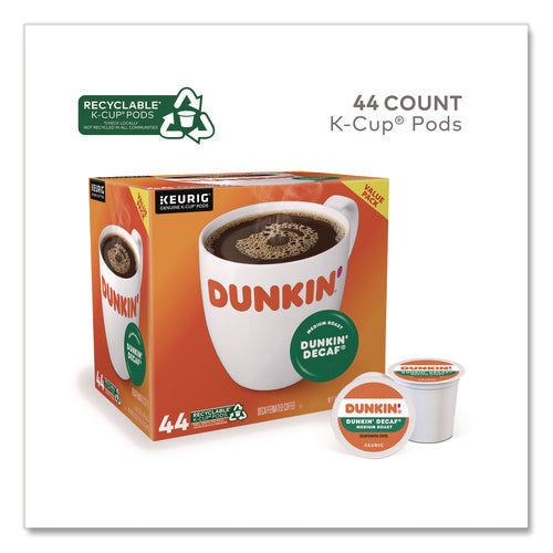 Image of Dunkin'® K-CUP PODS, DUNKIN' DECAF, 44/BOX