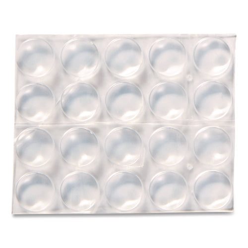 Image of Scotch Bumpers, 0.5" dia, Clear, 40/Pack