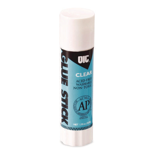 Image of Officemate Glue Stick, 1.3 oz, Dries Clear