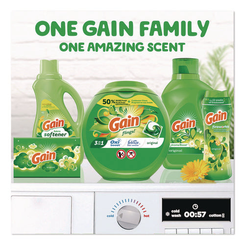 Image of Gain® Flings Detergent Pods, Original, 112 Pods, 80 oz Tub