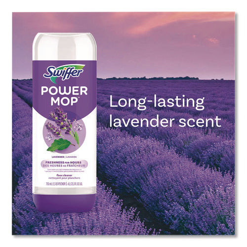 Image of Swiffer® PowerMop Refill Cleaning Solution, Lavender Scent, 25.3 oz Refill Bottle, 2/Pack
