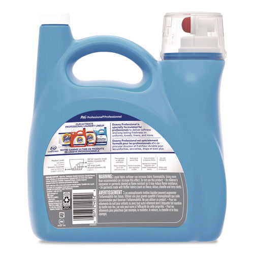 Image of Downy® Professional Commercial Liquid Fabric Softener, 140 oz Plastic Bottle with Dispensing Tap