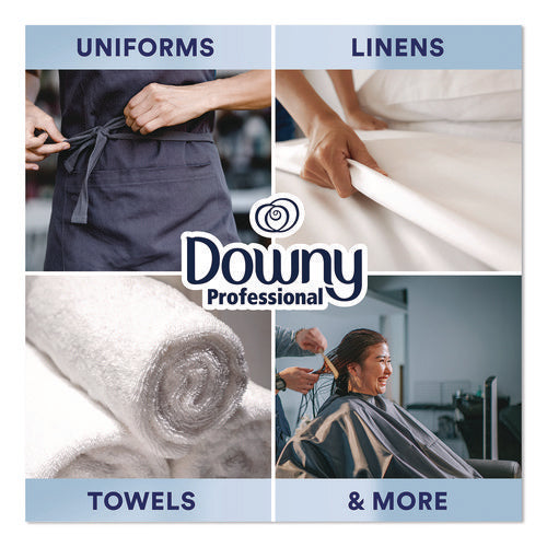 Image of Downy® Professional Commercial Liquid Fabric Softener, 140 oz Plastic Bottle with Dispensing Tap