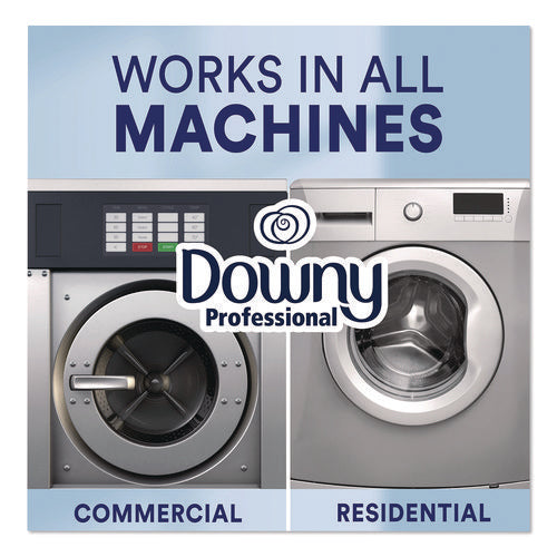 Image of Downy® Professional Commercial Liquid Fabric Softener, 140 oz Plastic Bottle with Dispensing Tap