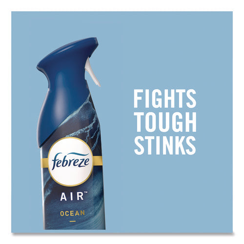 Image of Febreze® AIR, Ocean, 8.8 oz Aerosol Spray, 2/Pack