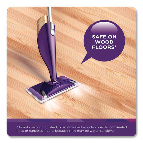 Image of Swiffer® WetJet System Wood Cleaning Solution Refill, Woodsy Scent, 42.2 oz Bottle, 2/Pack