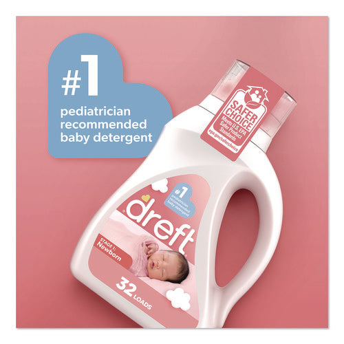 Image of Dreft® Ultra Laundry Detergent, Stage 1: Newborn, 150 oz Plastic Bottle with Dispensing Top